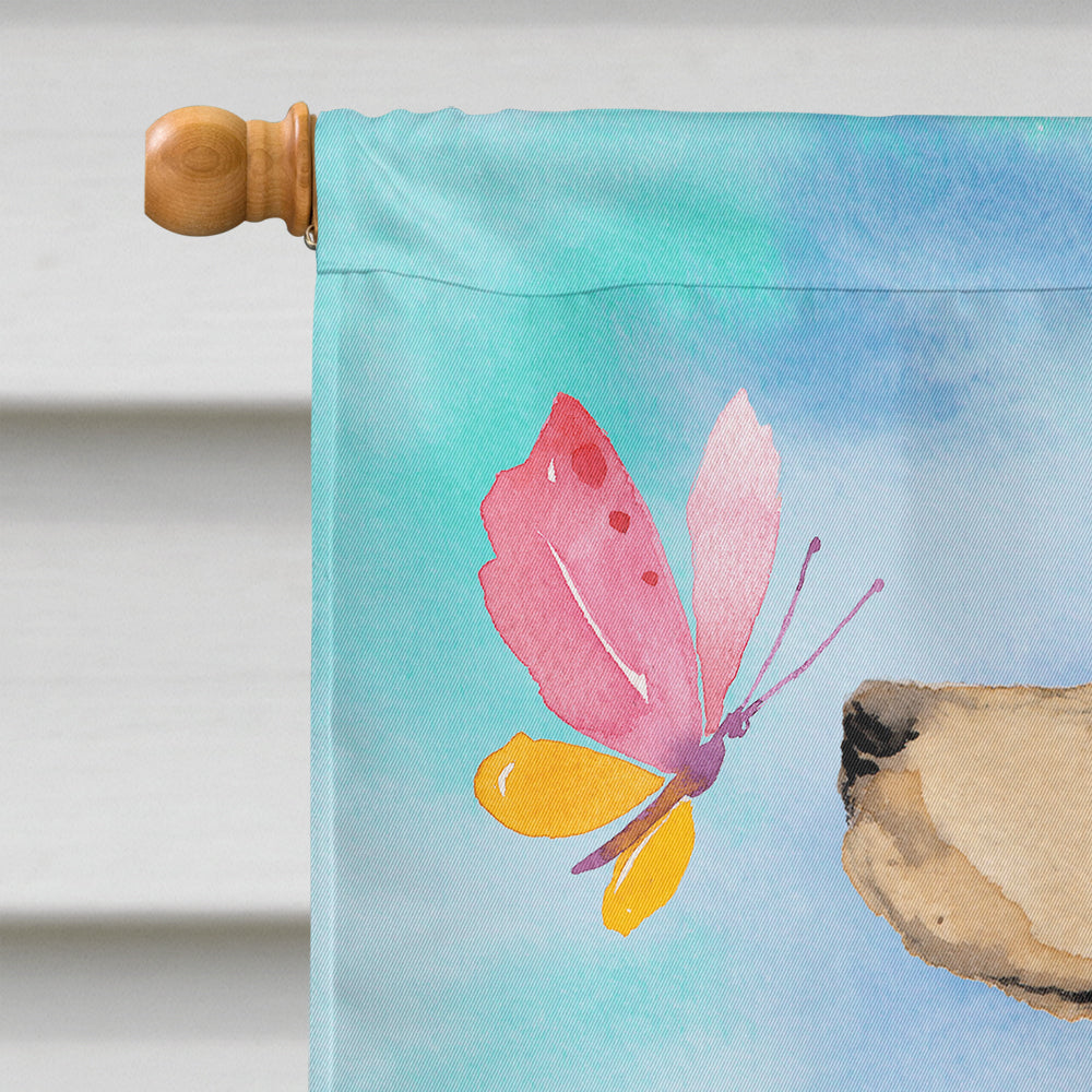 Yellow Labrador #2 Easter Flag Canvas House Size BB9632CHF  the-store.com.