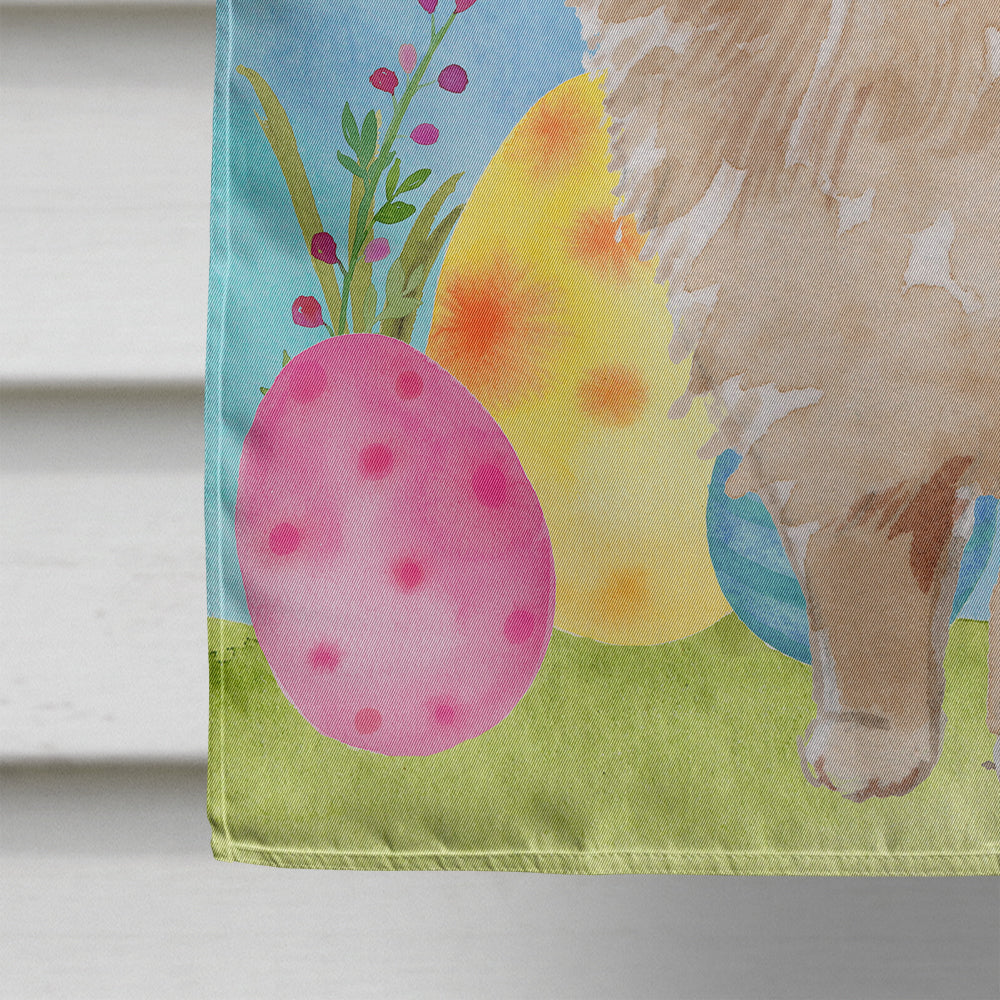 Pomeranian Easter Flag Canvas House Size BB9634CHF  the-store.com.
