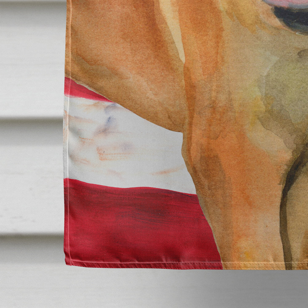 Boerboel Mastiff Patriotic Flag Canvas House Size BB9646CHF