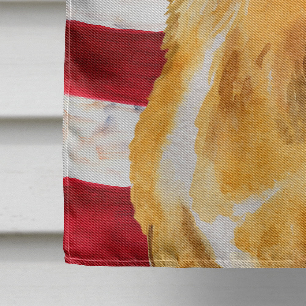 Chihuahua Patriotic Flag Canvas House Size BB9658CHF