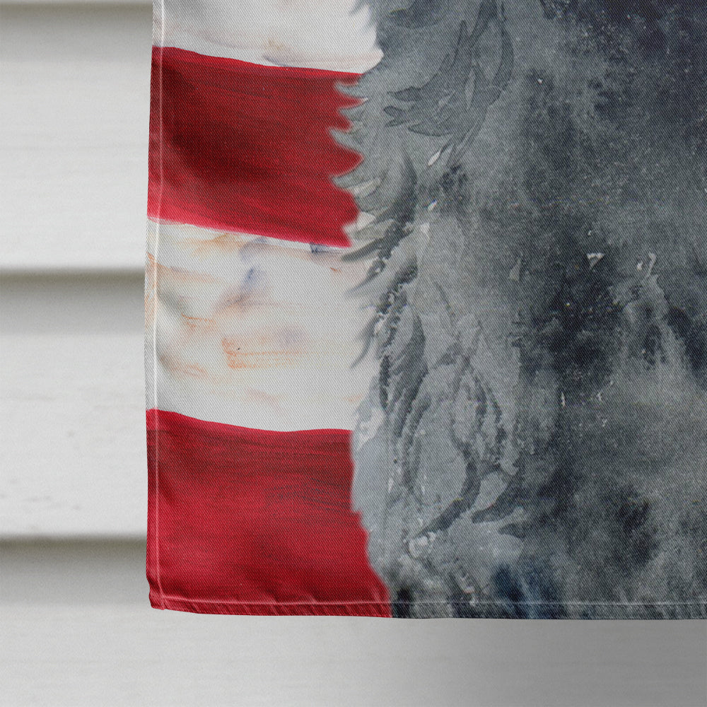 Giant Schnauzer Patriotic Flag Canvas House Size BB9660CHF  the-store.com.