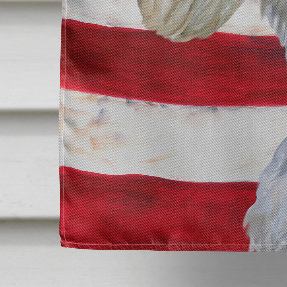 Sealyham Terrier Patriotic Flag Canvas House Size BB9684CHF