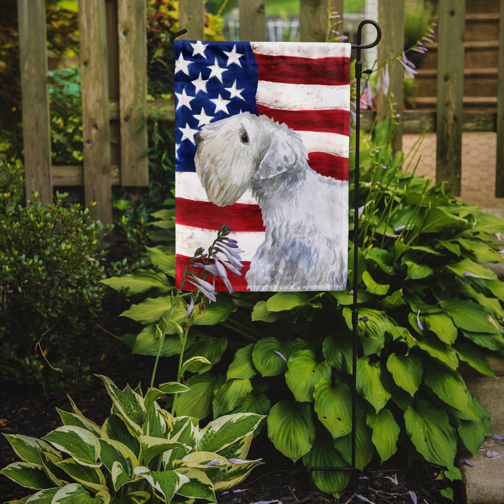 Sealyham Terrier Patriotic Flag Garden Size BB9684GF  the-store.com.