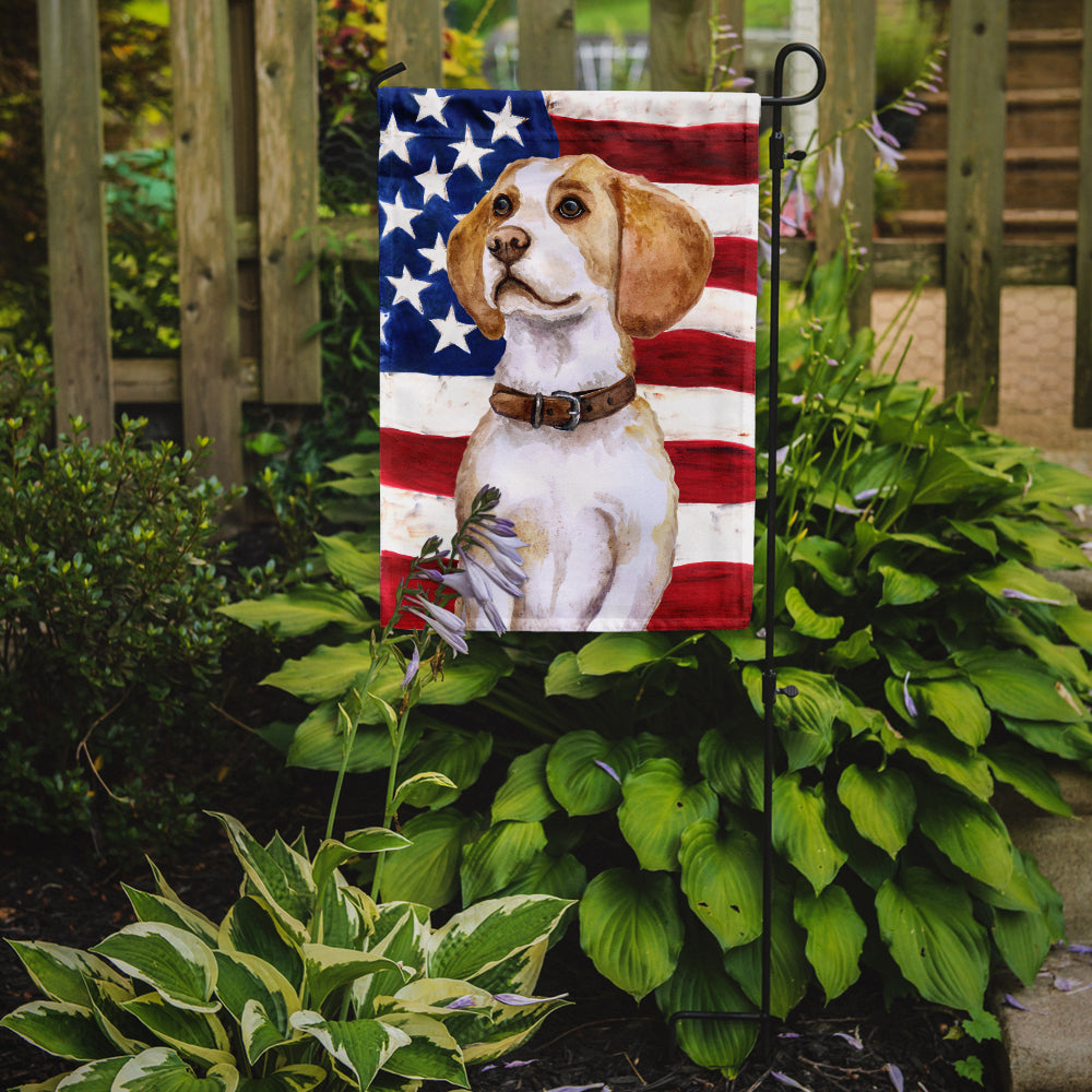 Beagle Patriotic Flag Garden Size BB9686GF  the-store.com.
