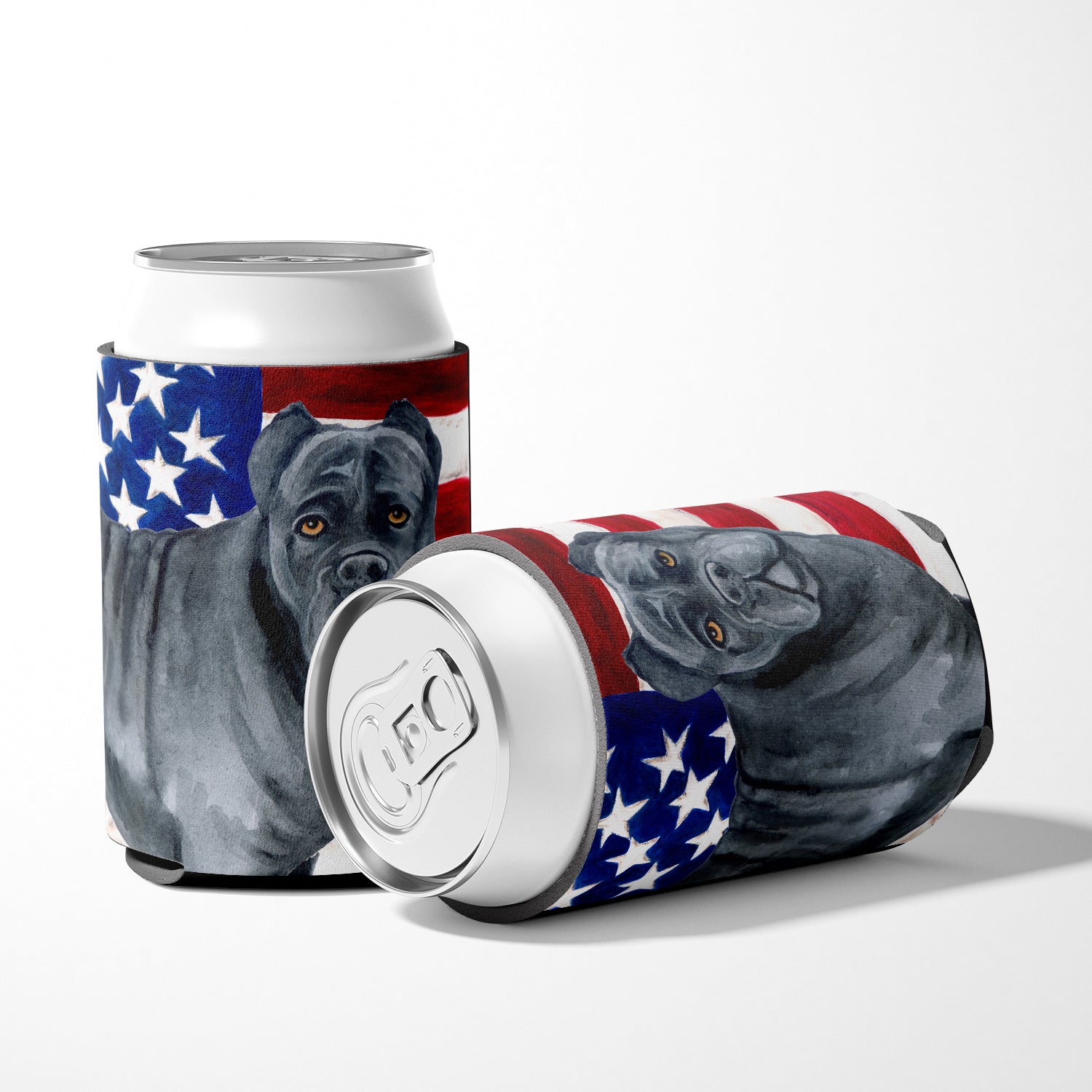 Cane Corso Patriotic Can or Bottle Hugger BB9694CC  the-store.com.