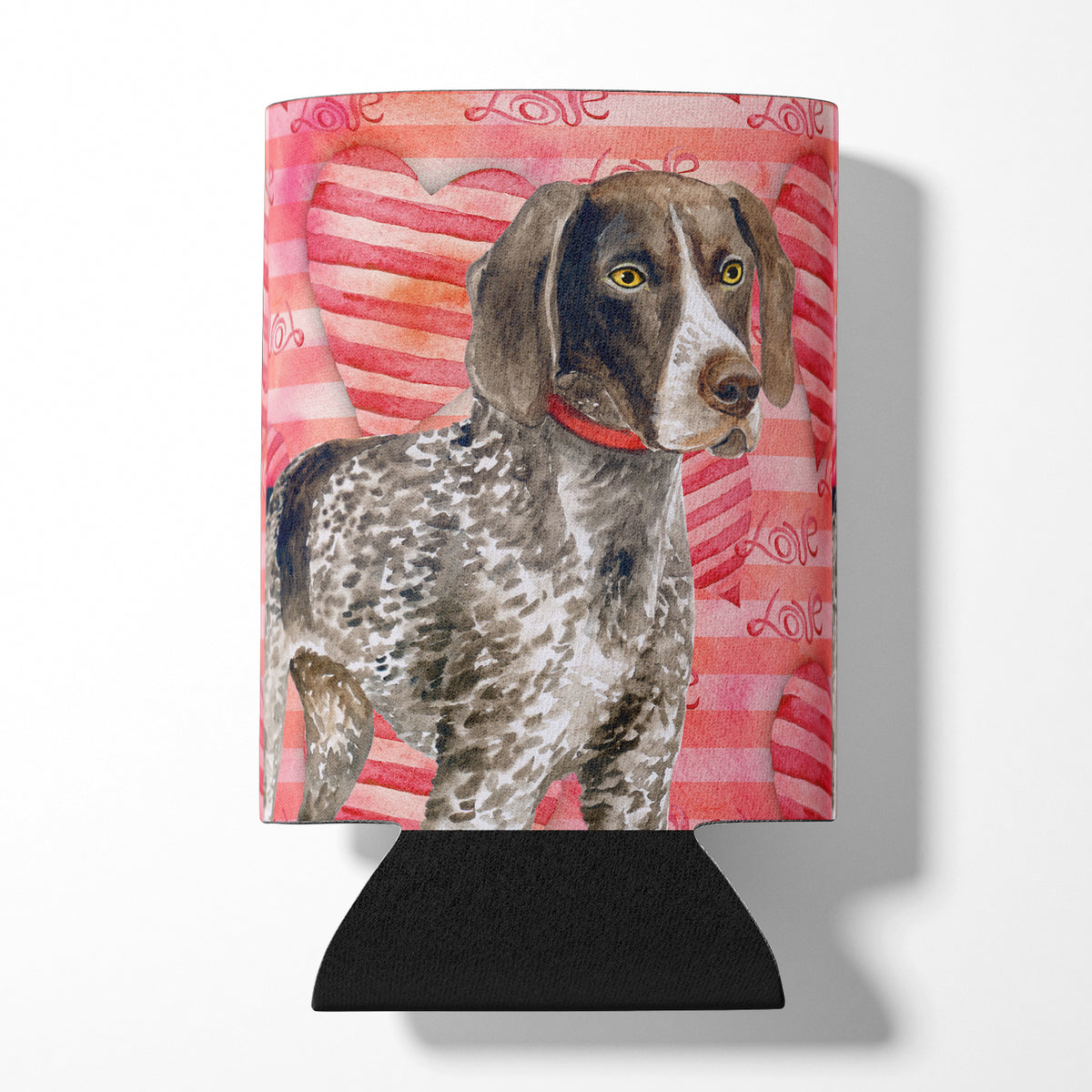German Shorthaired Pointer Love Can or Bottle Hugger BB9728CC  the-store.com.