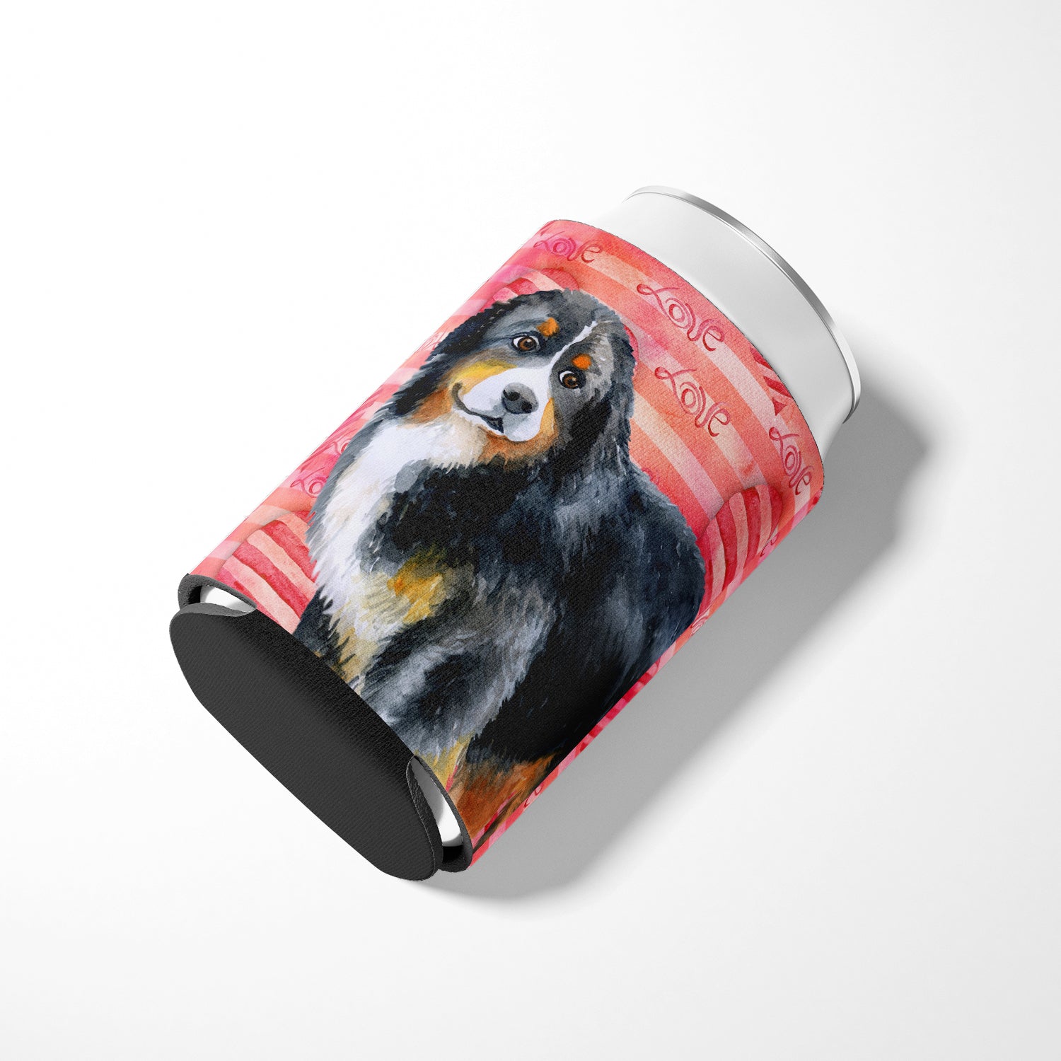 Bernese Mountain Dog Love Can or Bottle Hugger BB9732CC  the-store.com.