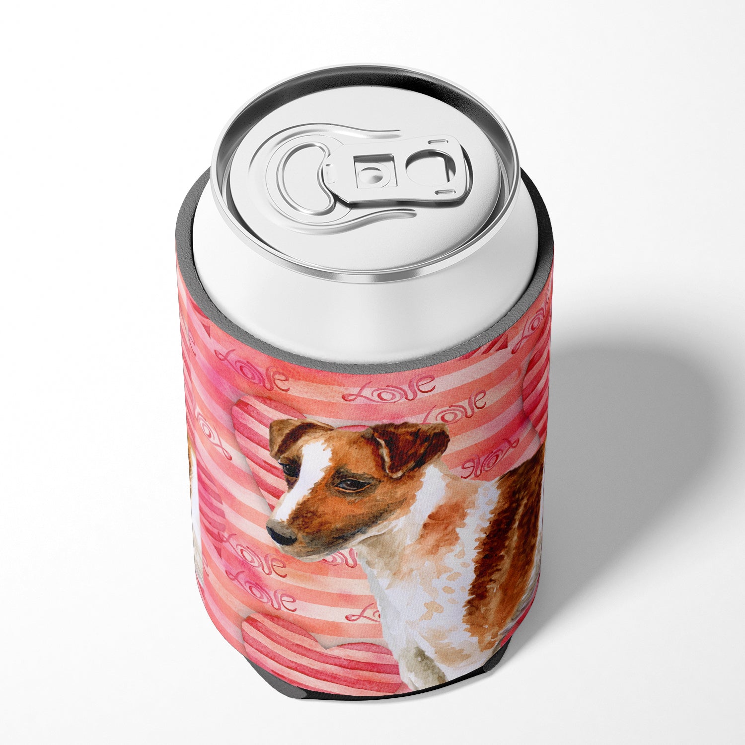Smooth Fox Terrier Love Can or Bottle Hugger BB9734CC