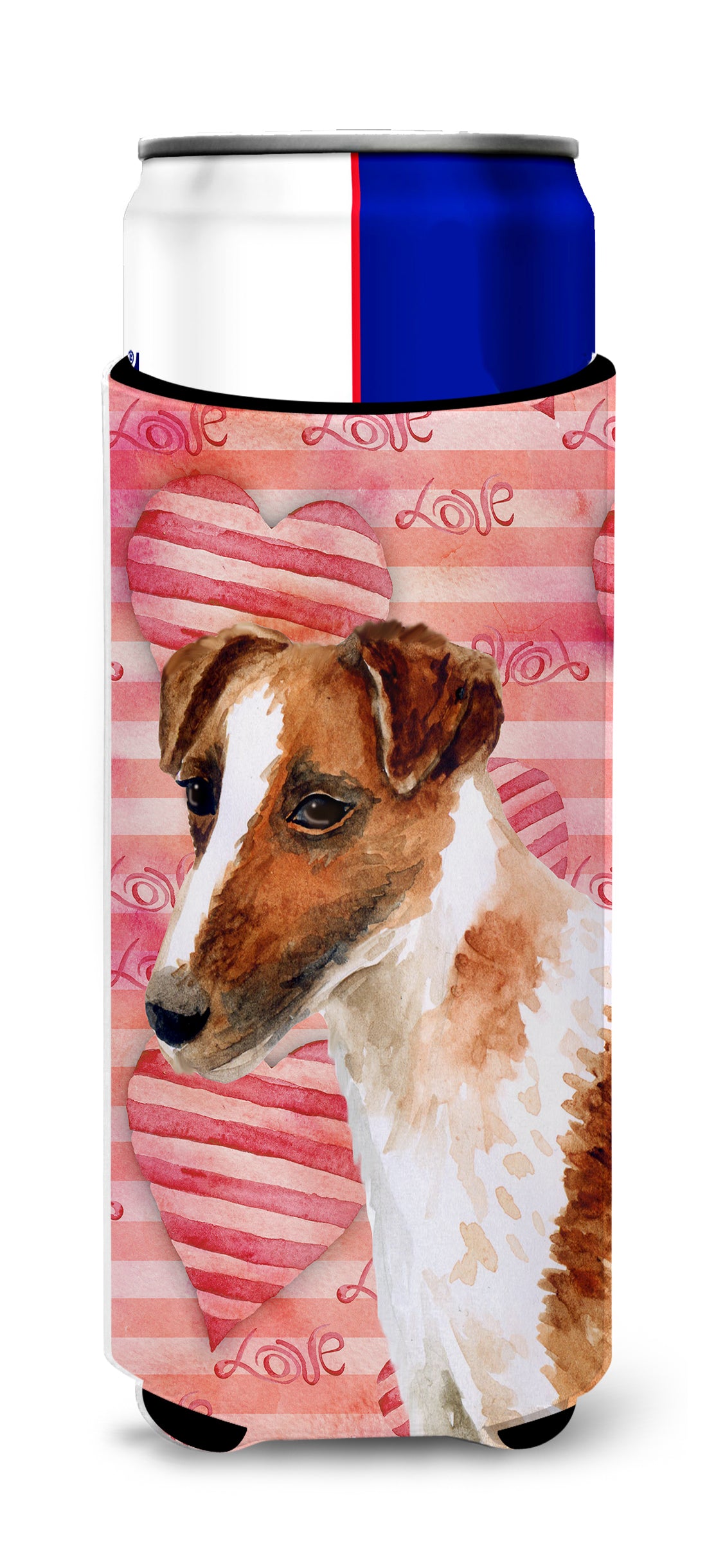 Smooth Fox Terrier Love  Ultra Hugger for slim cans BB9734MUK