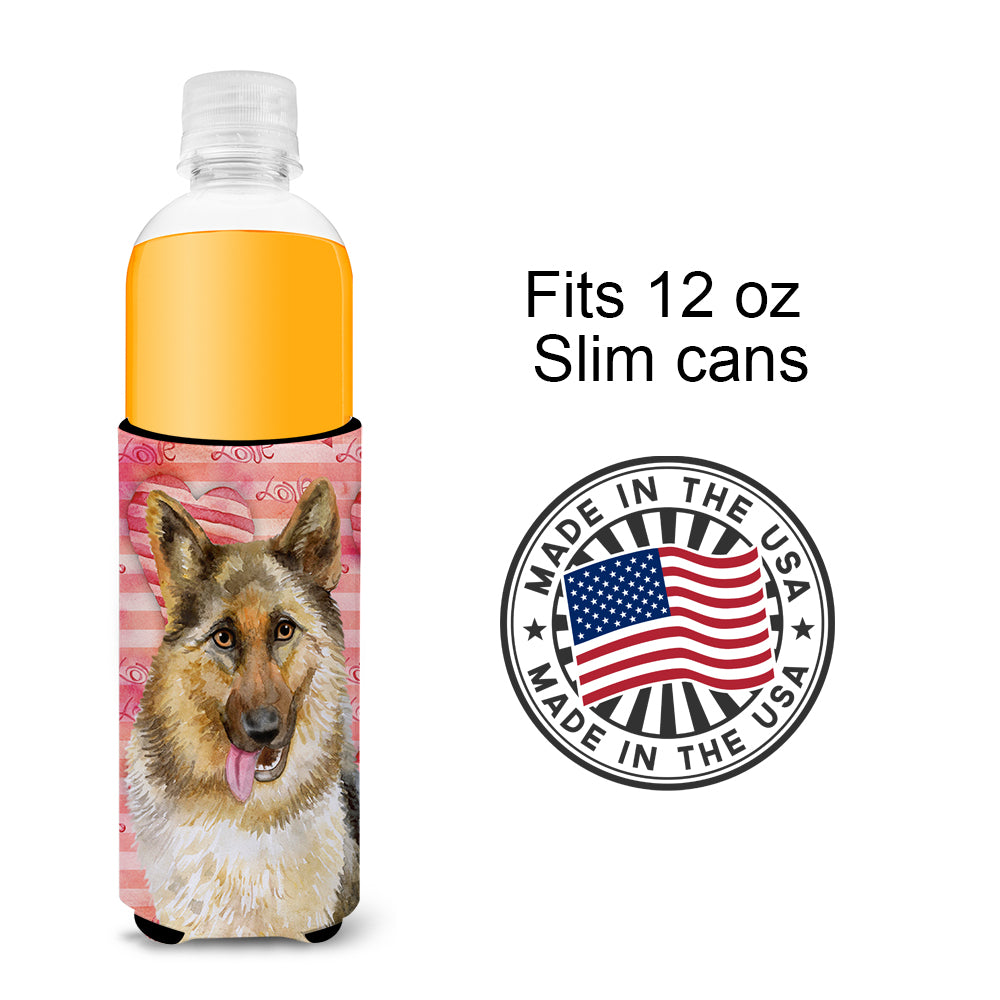German Shepherd Love  Ultra Hugger for slim cans BB9741MUK  the-store.com.