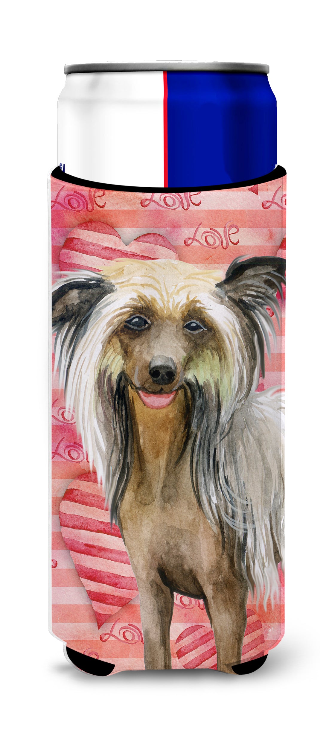 Chinese Crested Love  Ultra Hugger for slim cans BB9746MUK  the-store.com.
