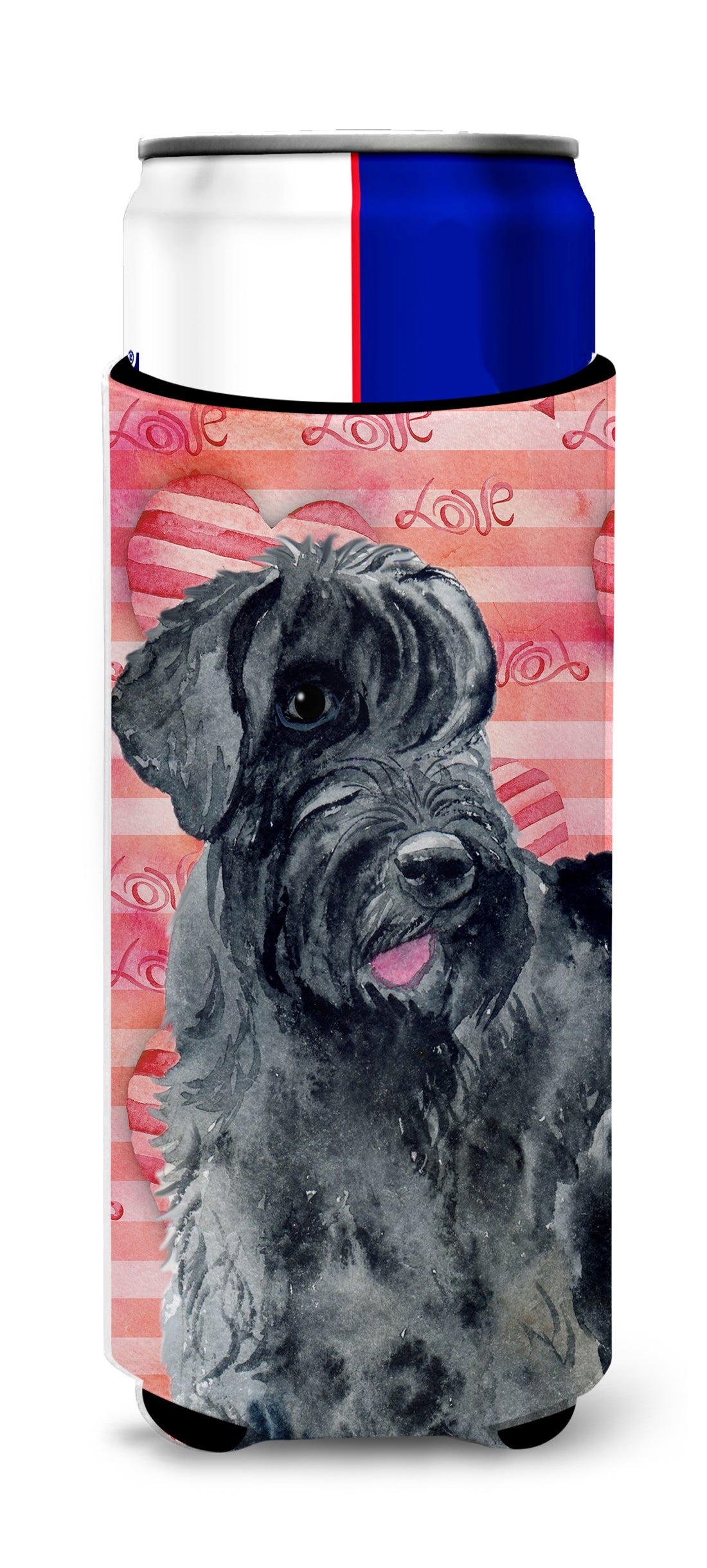 Giant Schnauzer Love  Ultra Hugger for slim cans BB9747MUK  the-store.com.