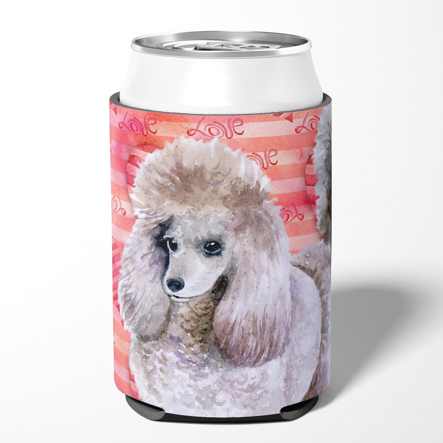 Poodle Love Can or Bottle Hugger BB9752CC  the-store.com.