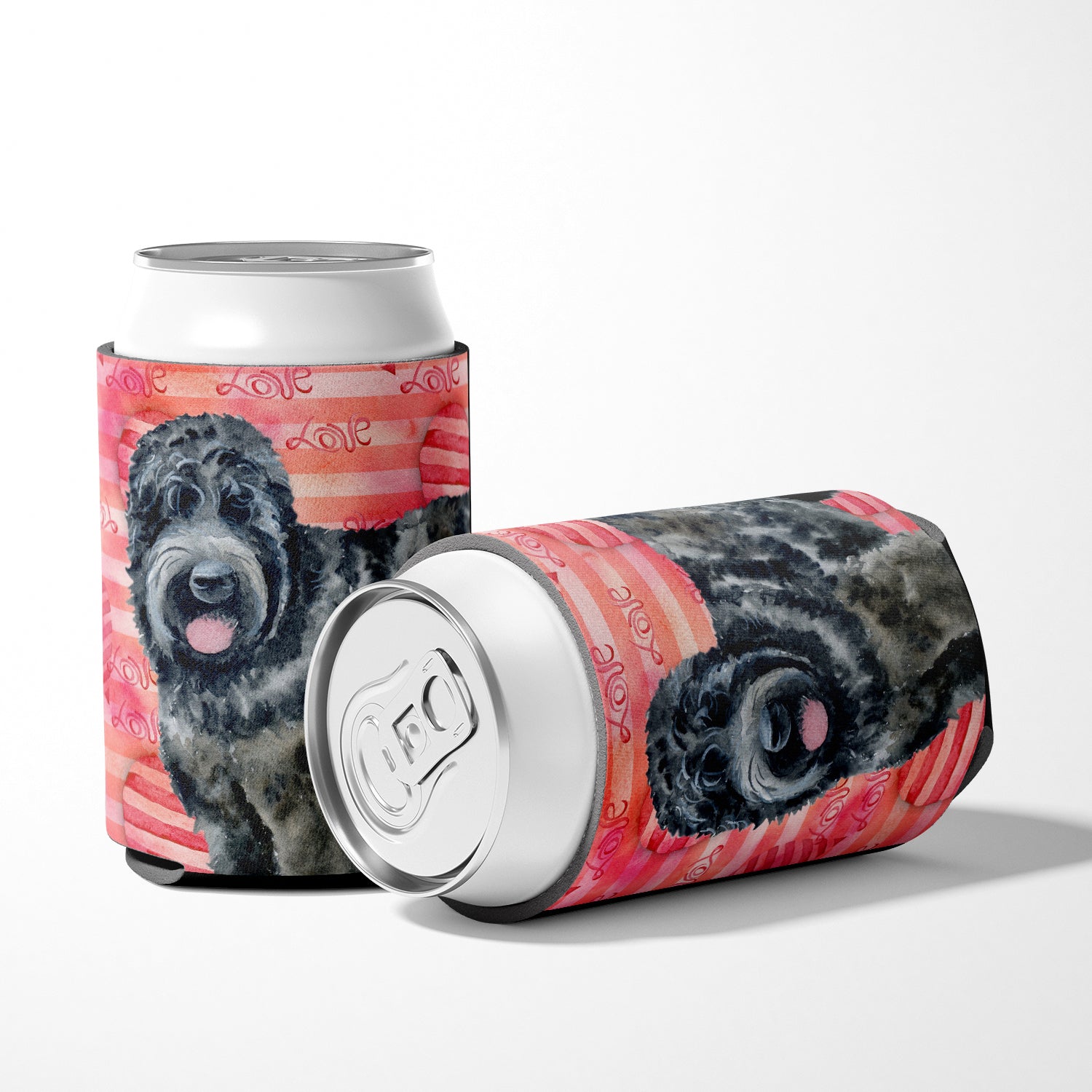 Black Russian Terrier Love Can or Bottle Hugger BB9764CC