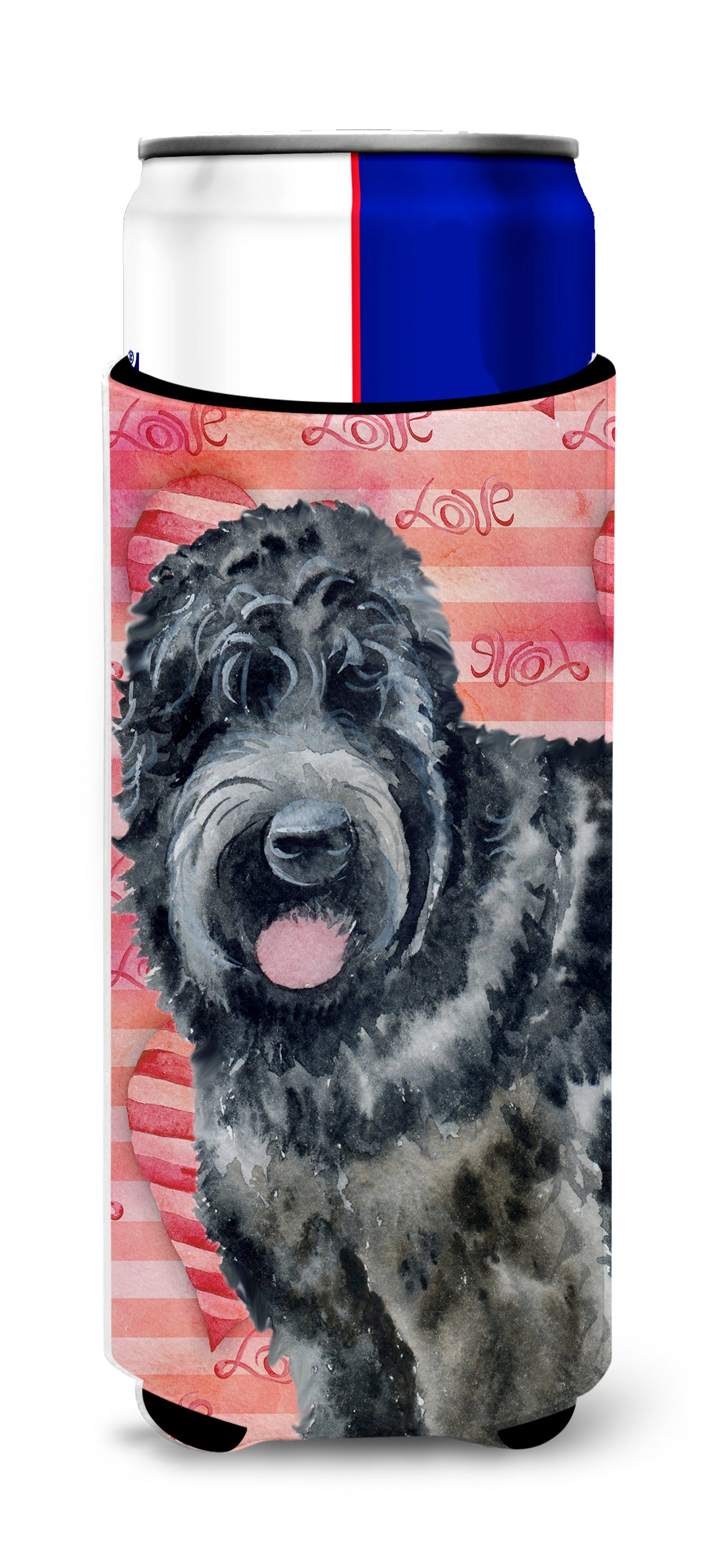 Black Russian Terrier Love  Ultra Hugger for slim cans BB9764MUK  the-store.com.
