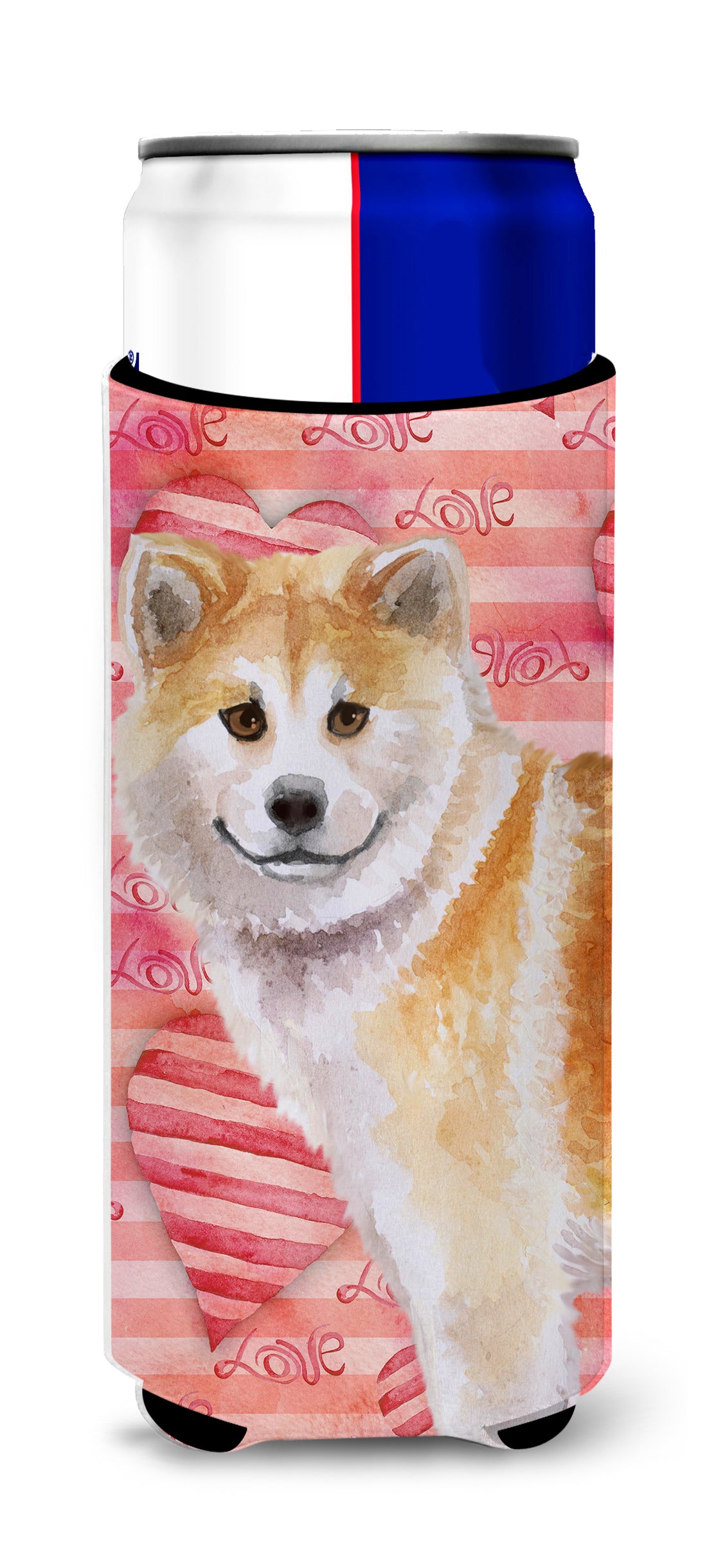 Shiba Inu Love  Ultra Hugger for slim cans BB9765MUK  the-store.com.