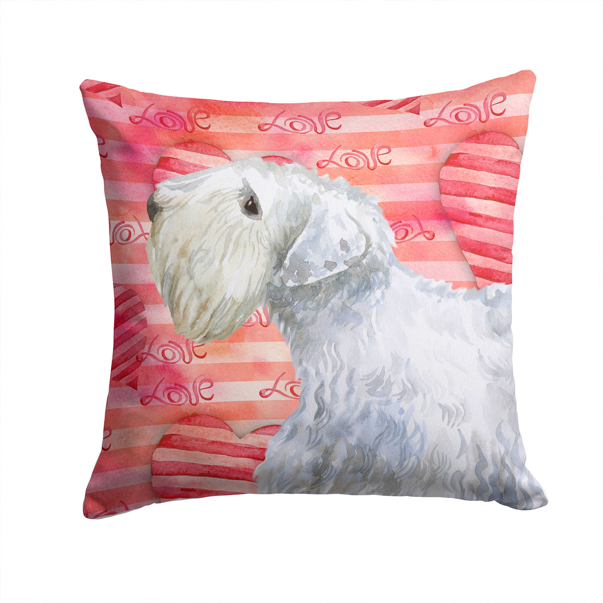 Sealyham Terrier Love Fabric Decorative Pillow BB9771PW1414 - the-store.com