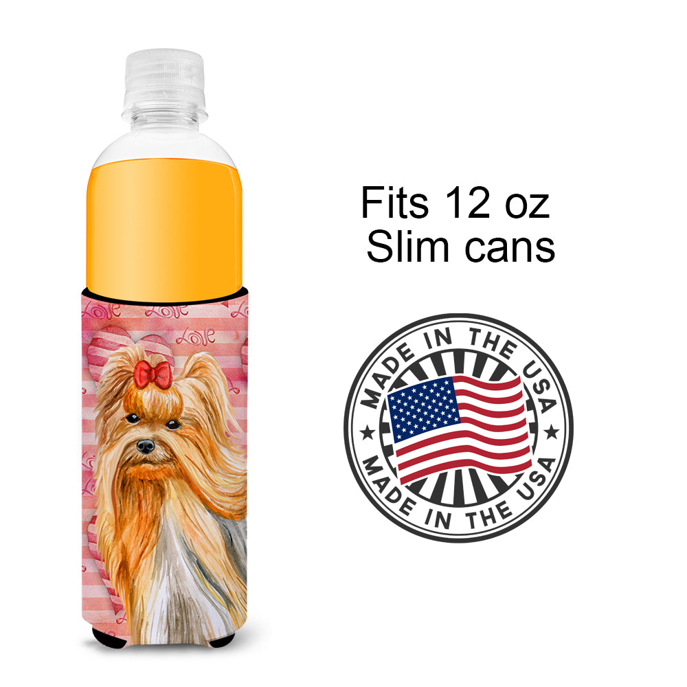 Yorkshire Terrier Love  Ultra Hugger for slim cans BB9772MUK  the-store.com.