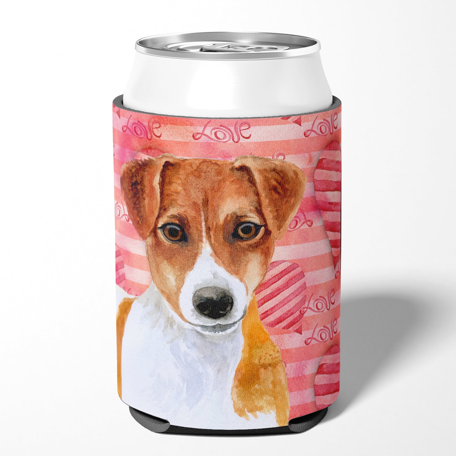 Jack Russell Terrier Love Can or Bottle Hugger BB9776CC