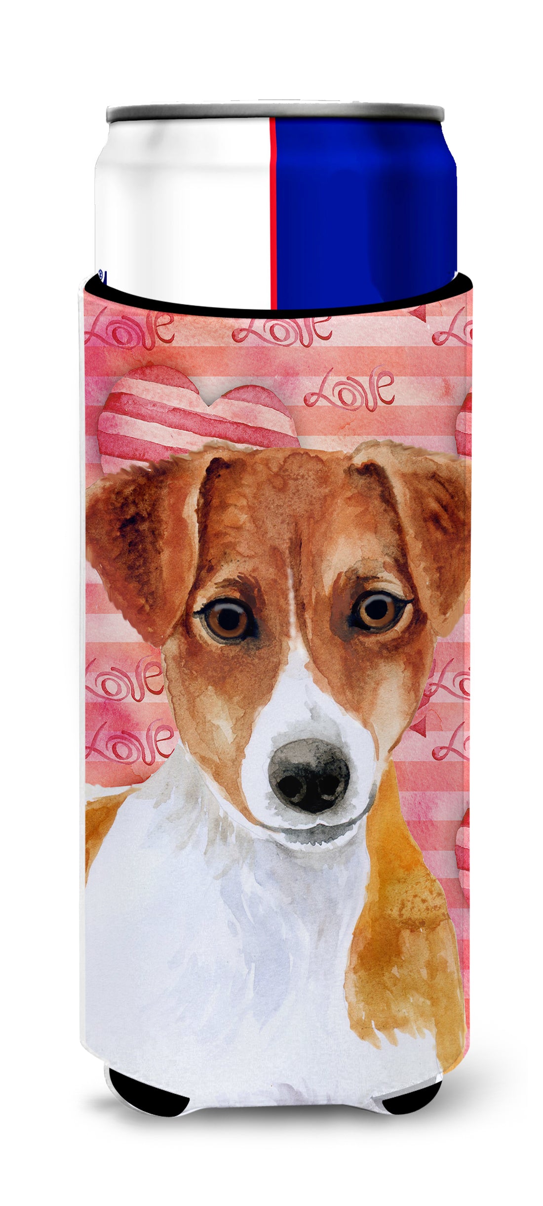 Jack Russell Terrier Love  Ultra Hugger for slim cans BB9776MUK  the-store.com.