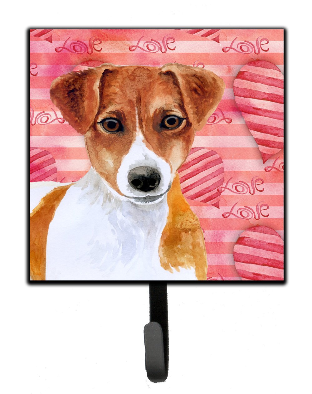 Jack Russell Terrier Love Leash or Key Holder BB9776SH4 by Caroline&#39;s Treasures
