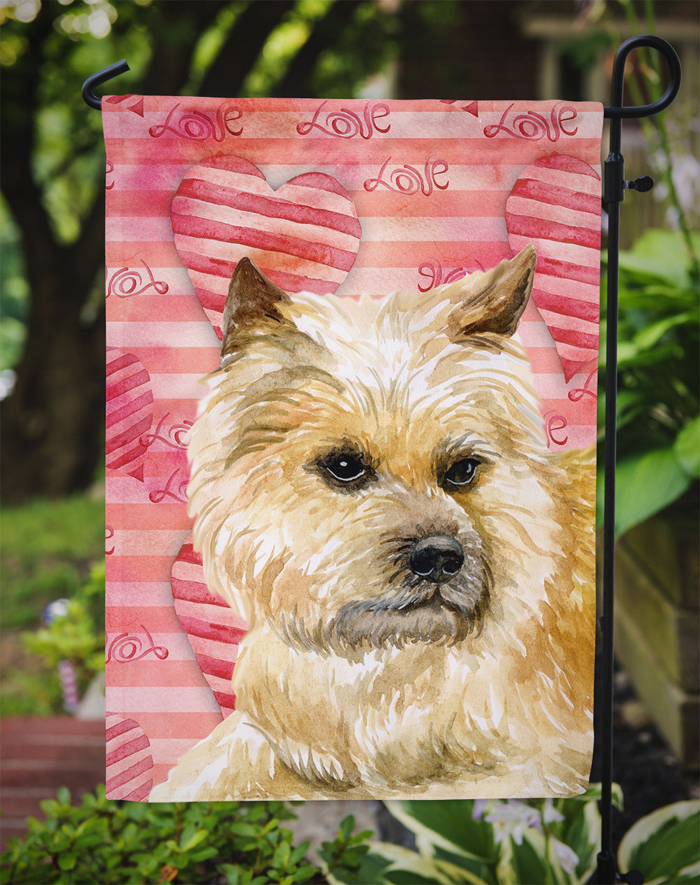 Cairn Terrier Love Flag Garden Size BB9777GF