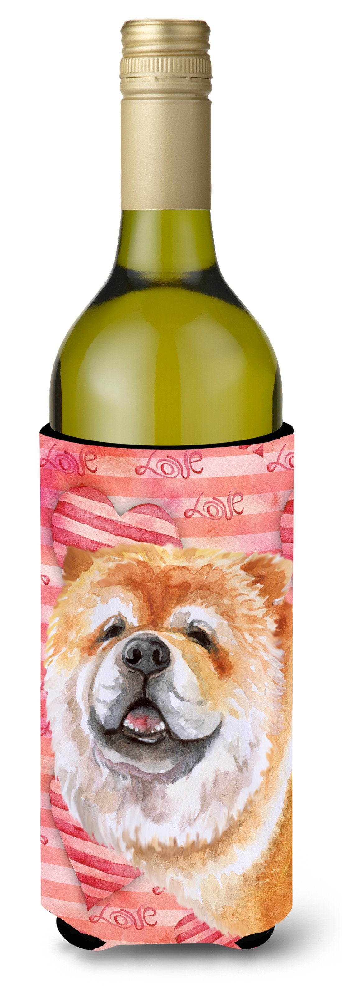 Cane Corso Love Wine Bottle Beverge Insulator Hugger BB9782LITERK by Caroline's Treasures