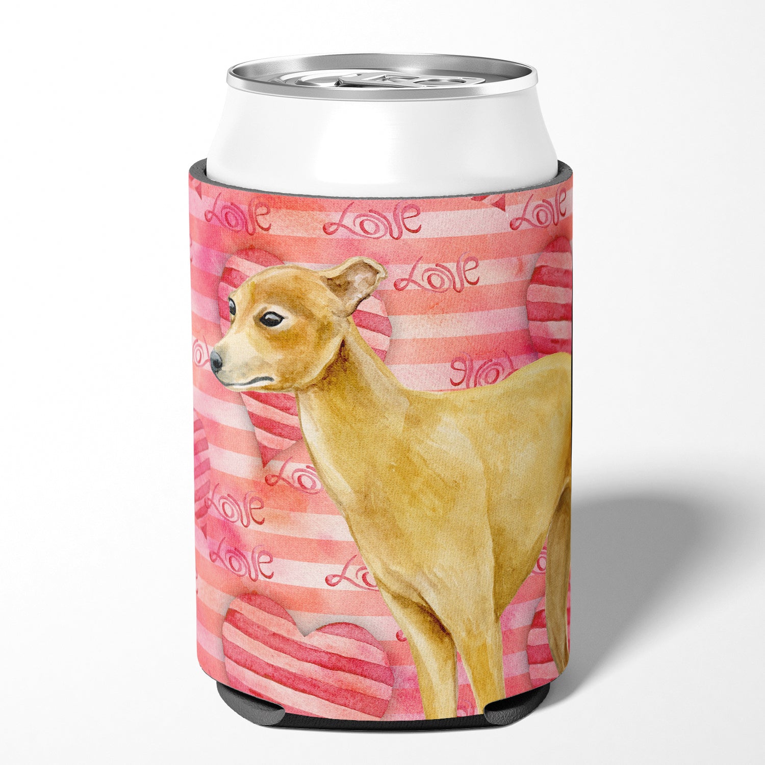 Italian Greyhound Love Can or Bottle Hugger BB9785CC  the-store.com.