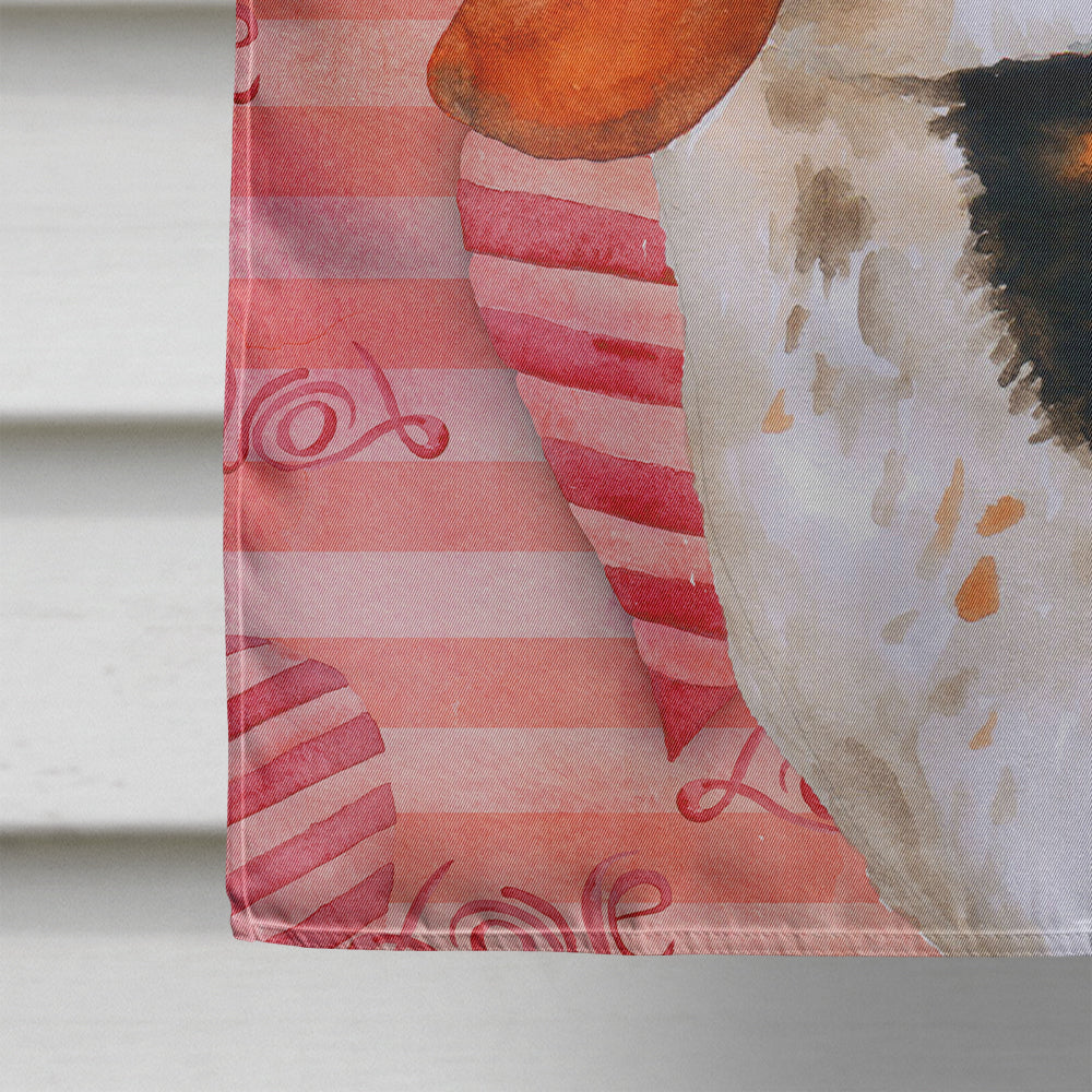 Basset Hound Love Flag Canvas House Size BB9791CHF