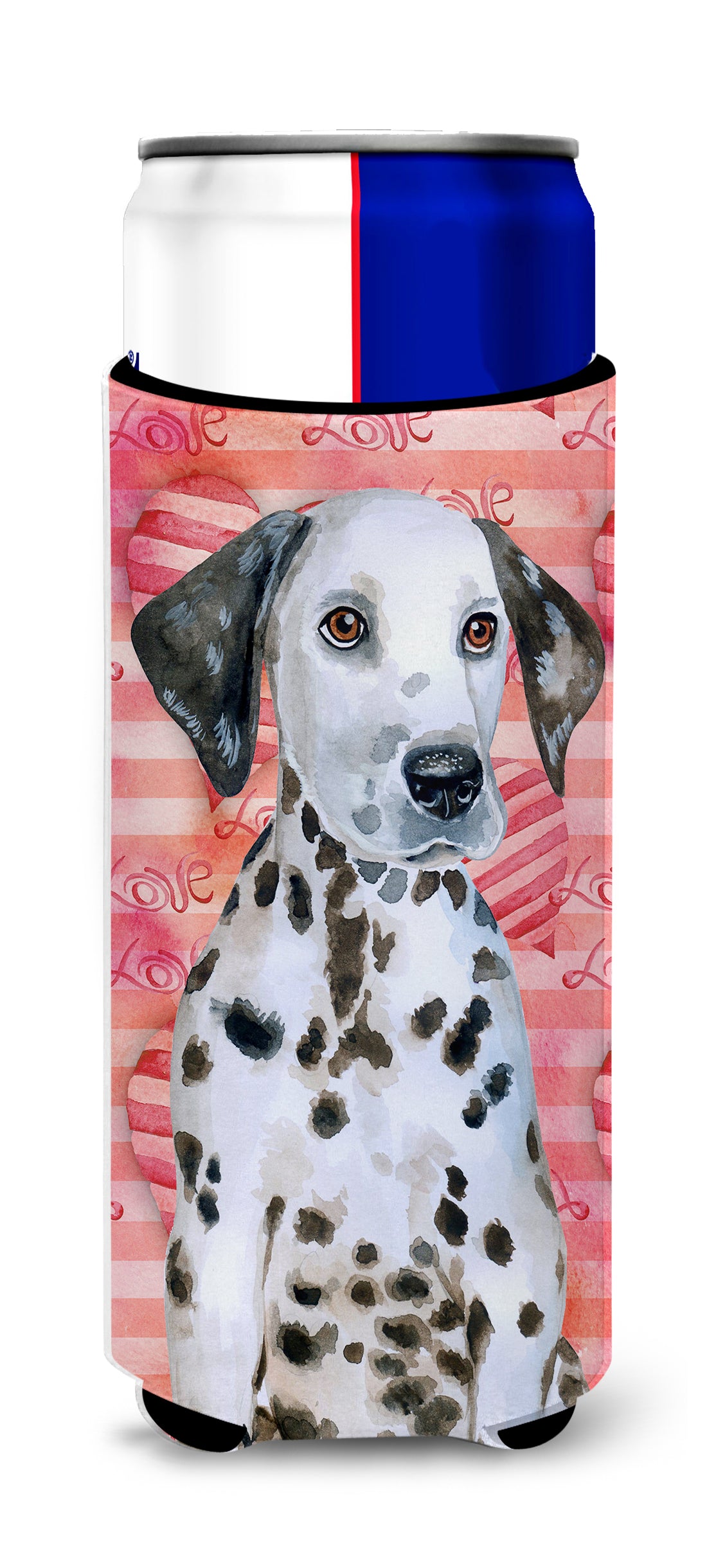 Dalmatian Puppy Love  Ultra Hugger for slim cans BB9795MUK  the-store.com.