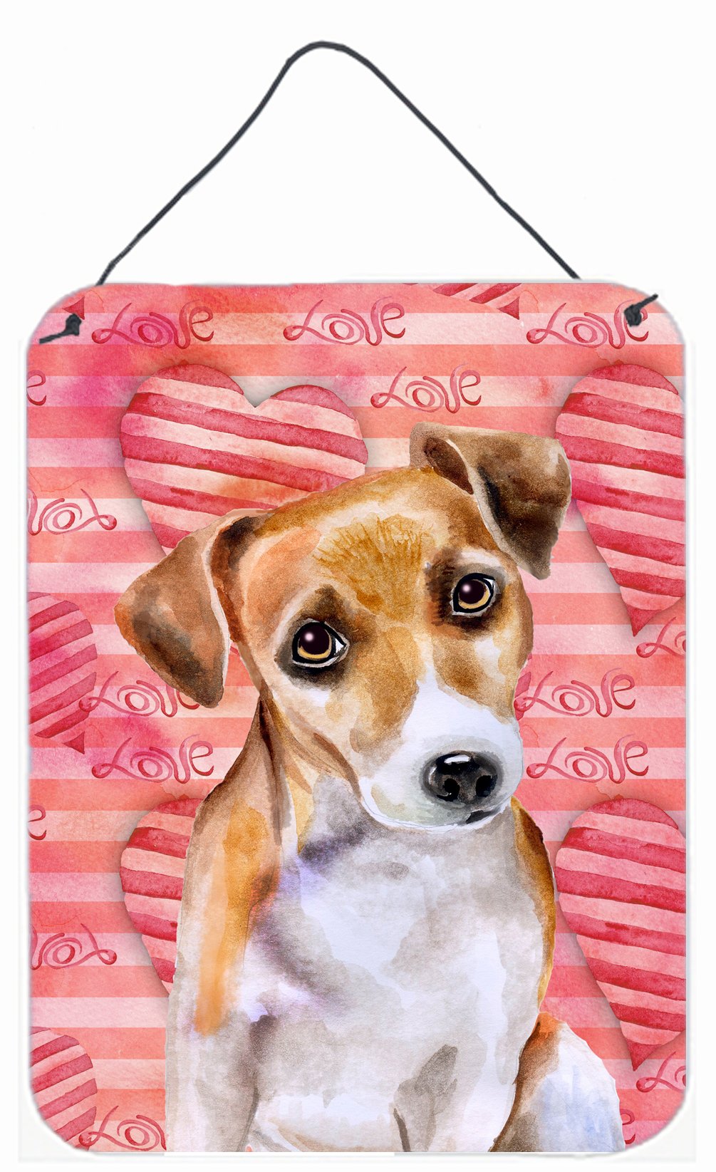 Jack Russell Terrier #2 Love Wall or Door Hanging Prints BB9800DS1216 by Caroline&#39;s Treasures