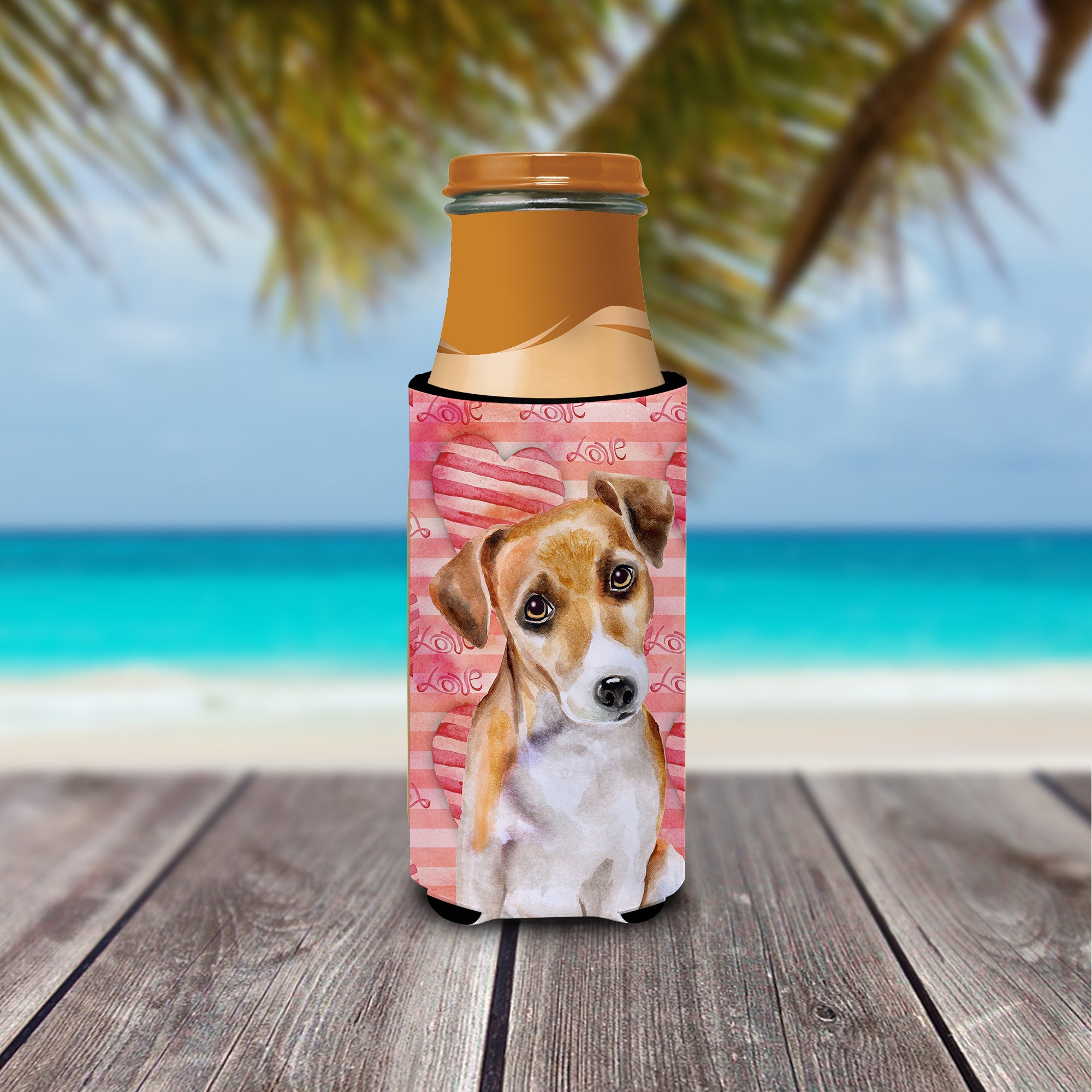 Jack Russell Terrier #2 Love  Ultra Hugger for slim cans BB9800MUK