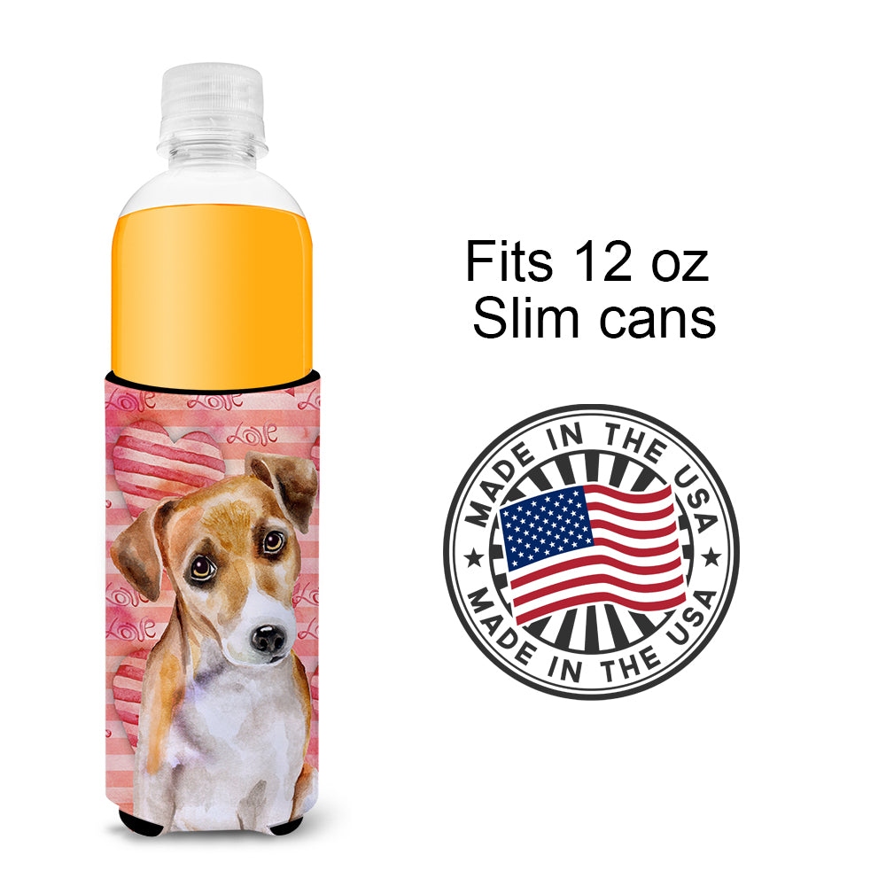Jack Russell Terrier #2 Love  Ultra Hugger for slim cans BB9800MUK  the-store.com.