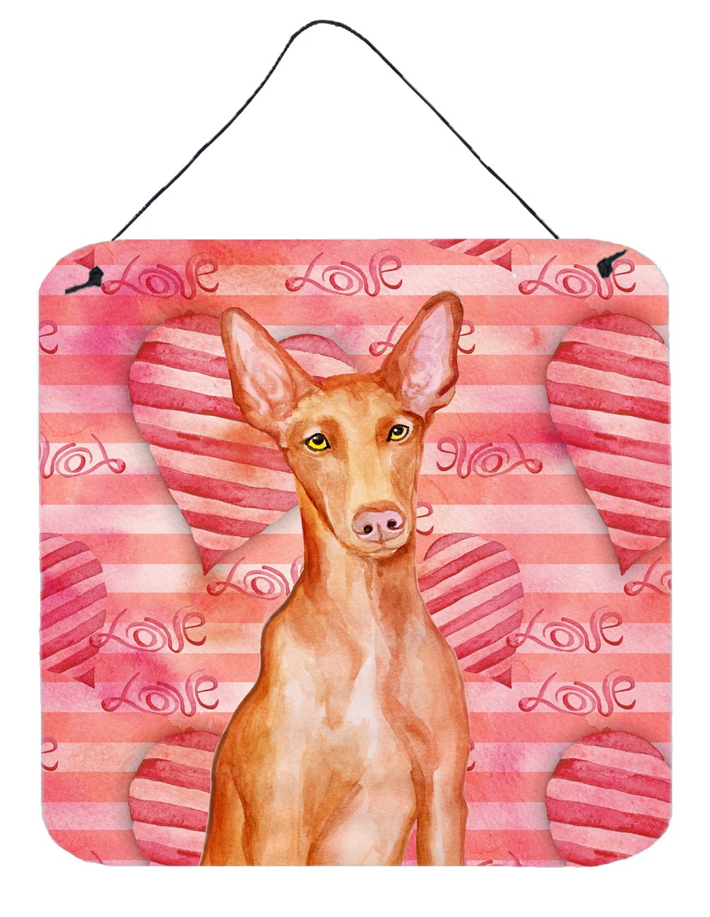 Pharaoh Hound Love Wall or Door Hanging Prints BB9802DS66 by Caroline&#39;s Treasures