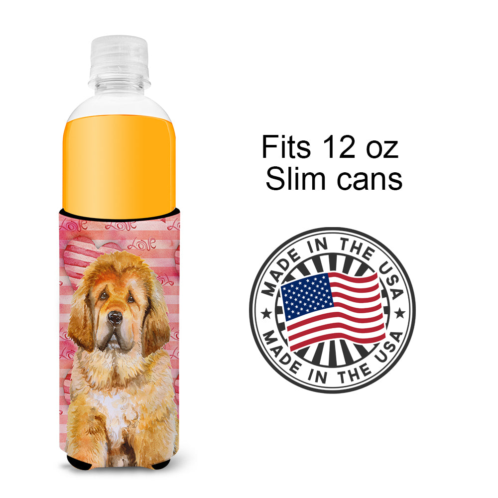Tibetan Mastiff Love  Ultra Hugger for slim cans BB9808MUK  the-store.com.