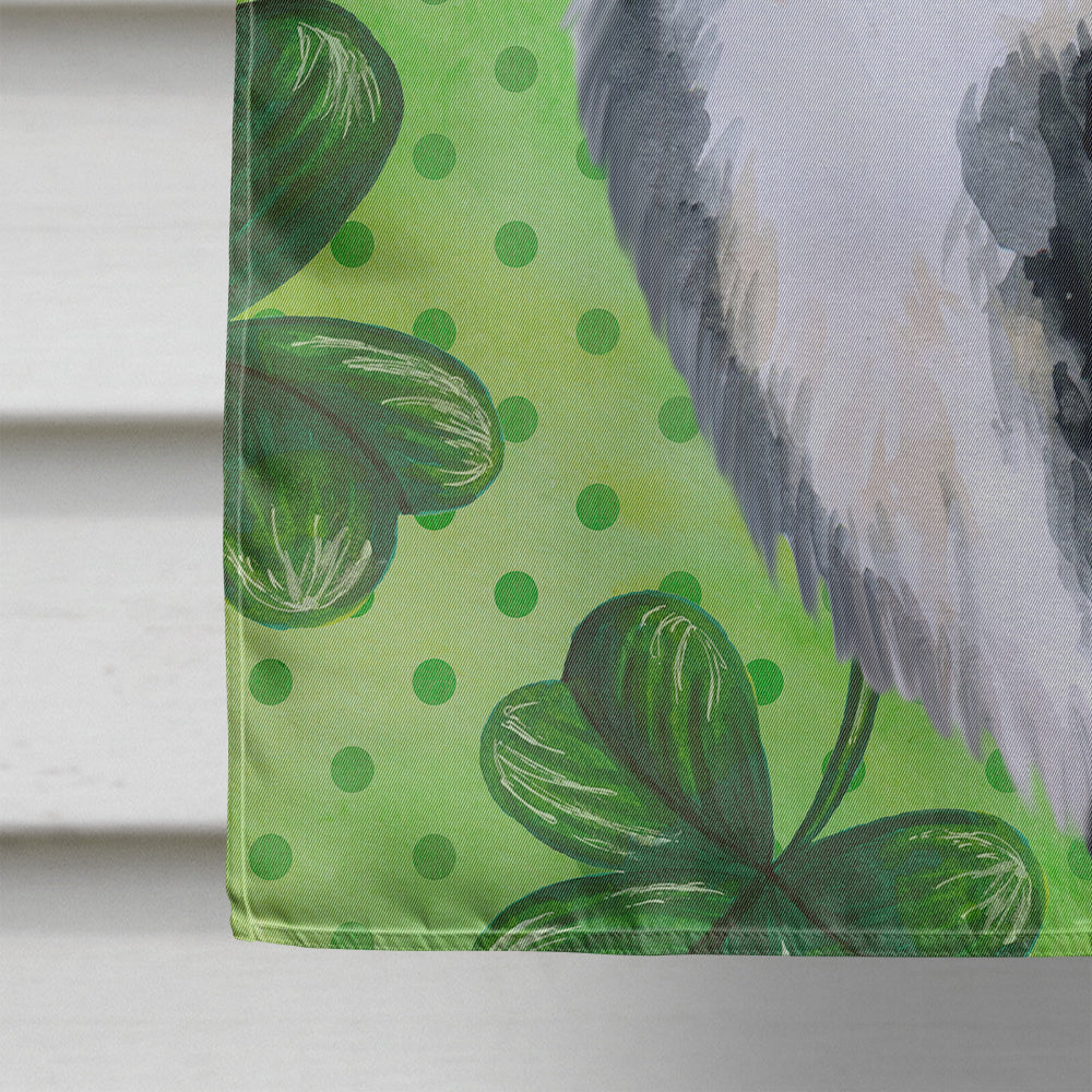 Bernese Mountain Dog St Patrick's Flag Canvas House Size BB9819CHF  the-store.com.