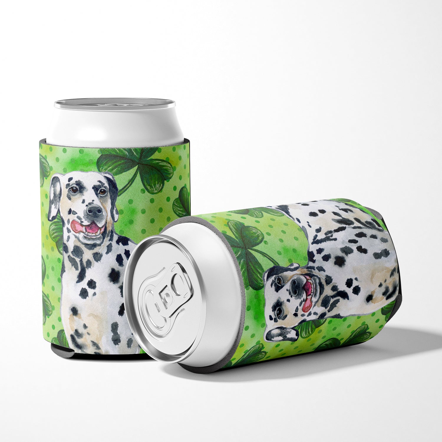 Dalmatian St Patrick's Can or Bottle Hugger BB9827CC
