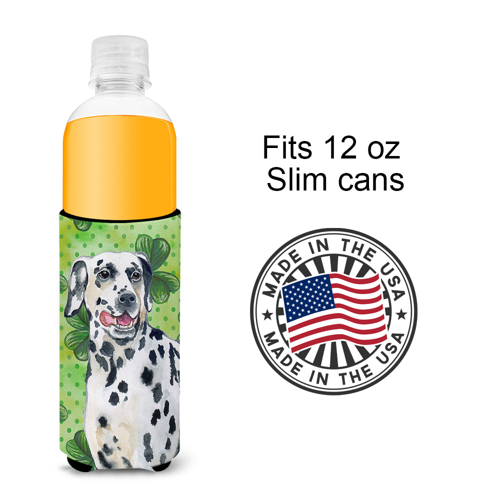 Dalmatian St Patrick's  Ultra Hugger for slim cans BB9827MUK