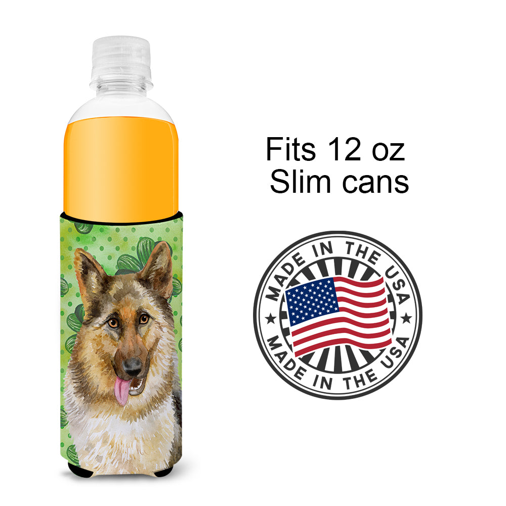 German Shepherd St Patrick's  Ultra Hugger for slim cans BB9828MUK