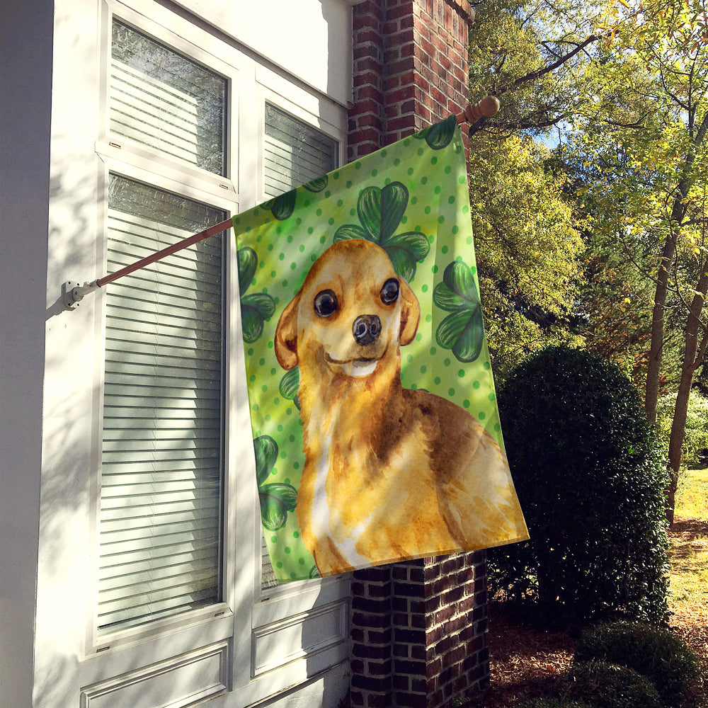 Chihuahua St Patrick's Flag Canvas House Size BB9832CHF  the-store.com.