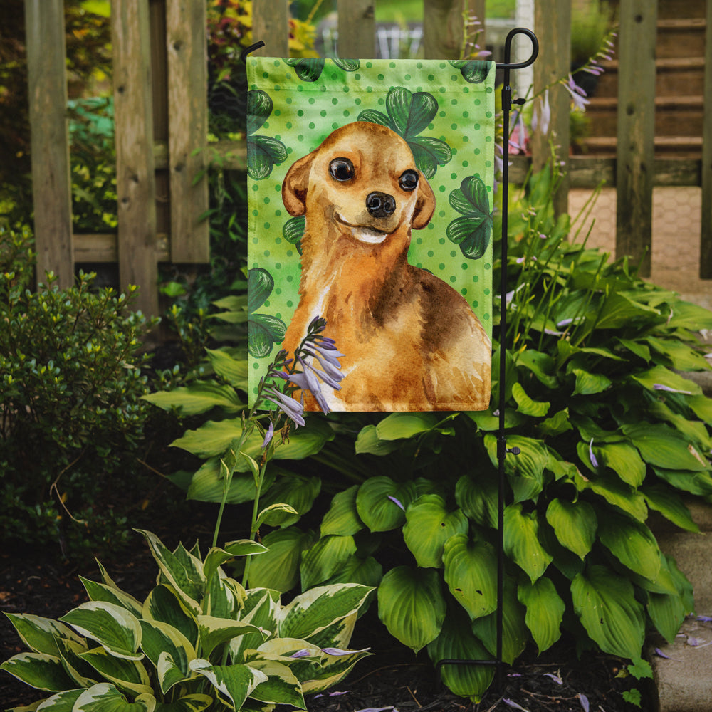 Chihuahua St Patrick's Flag Garden Size BB9832GF  the-store.com.