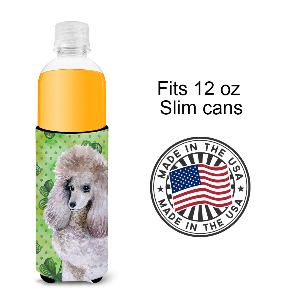 Poodle St Patrick's  Ultra Hugger for slim cans BB9839MUK