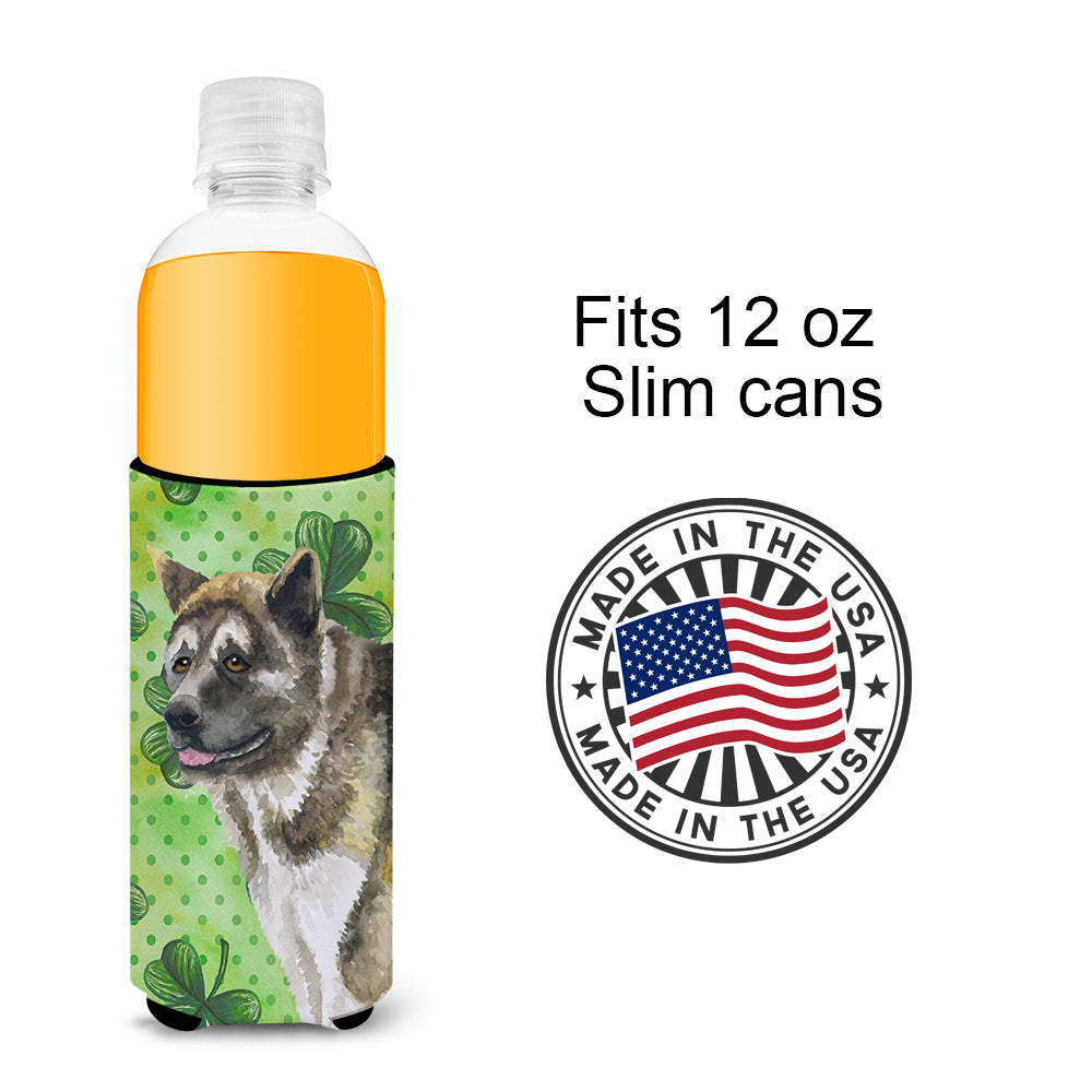 American Akita St Patrick's  Ultra Hugger for slim cans BB9843MUK  the-store.com.