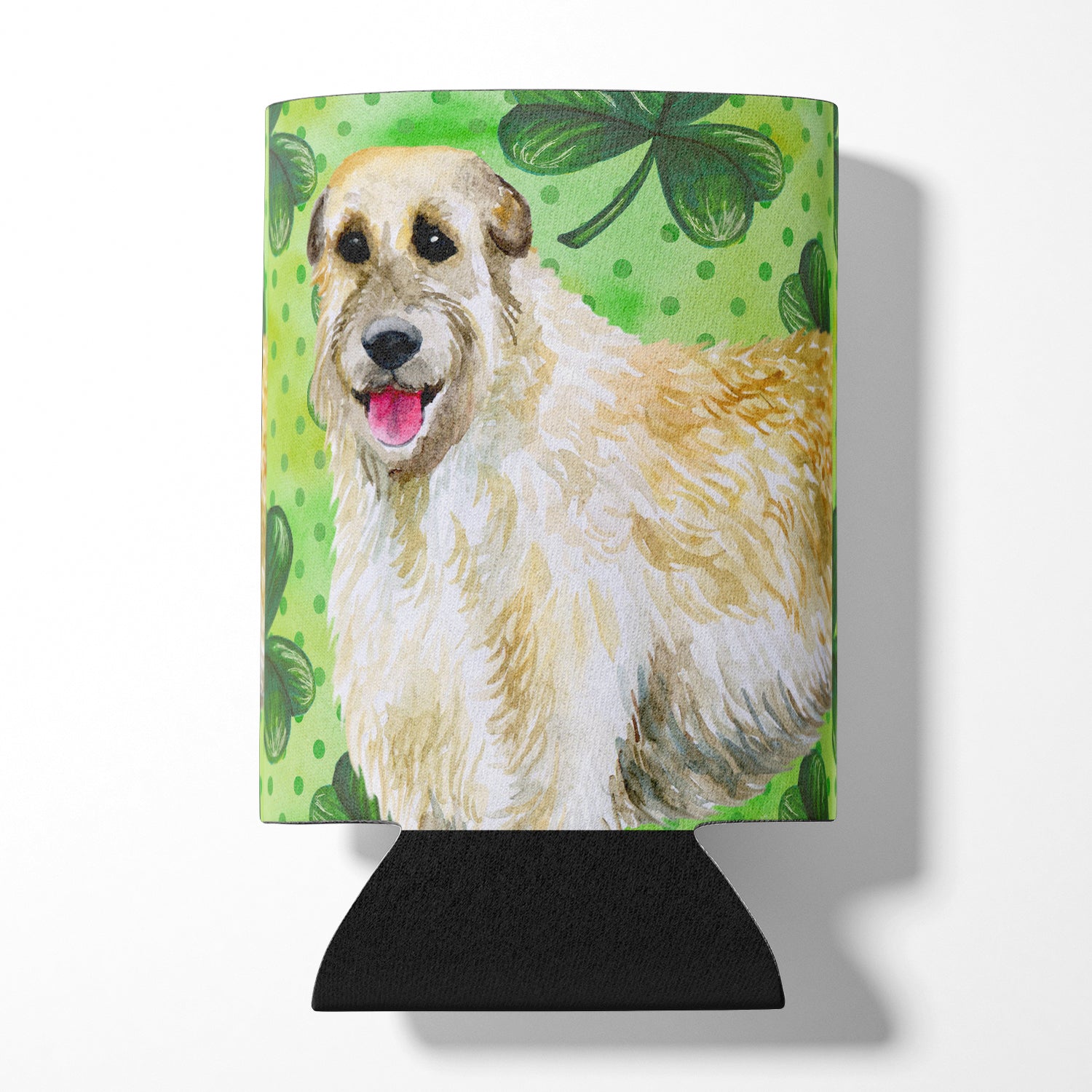 Irish Wolfhound St Patrick's Can or Bottle Hugger BB9844CC  the-store.com.
