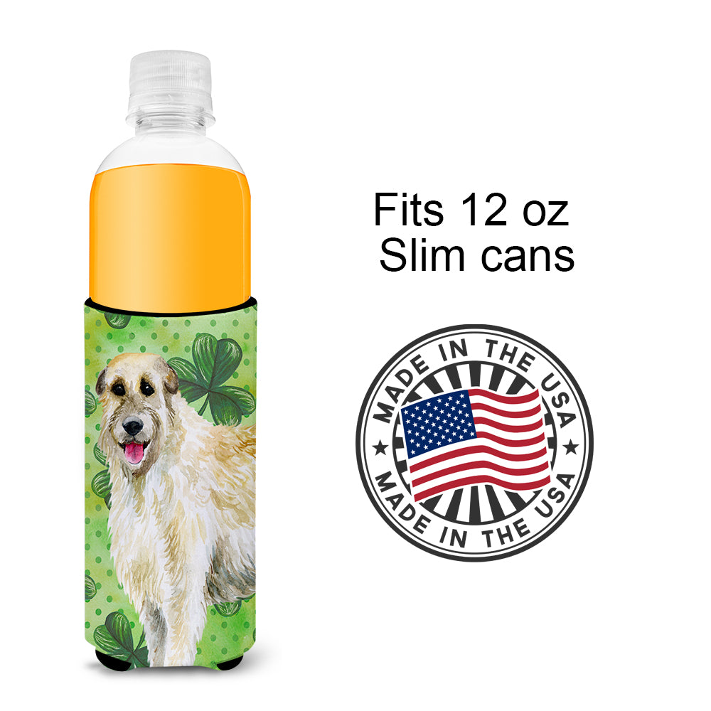 Irish Wolfhound St Patrick's  Ultra Hugger for slim cans BB9844MUK