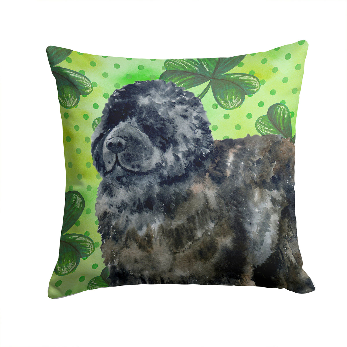 Newfoundland St Patrick&#39;s Fabric Decorative Pillow - the-store.com
