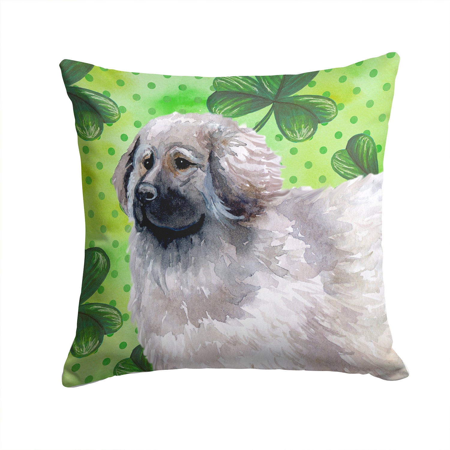 Moscow Watchdog St Patrick's Fabric Decorative Pillow BB9847PW1414 - the-store.com