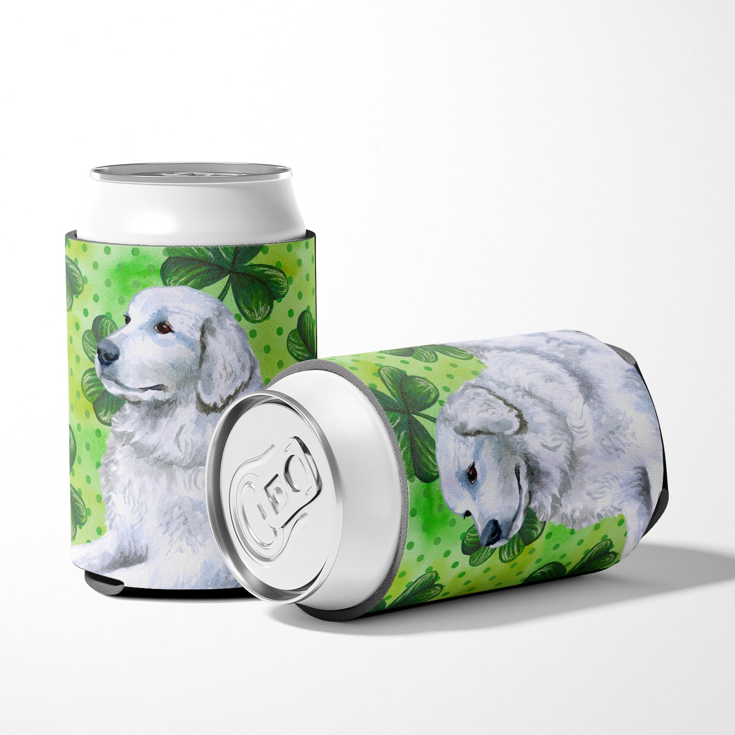 Maremma Sheepdog St Patrick's Can or Bottle Hugger BB9849CC
