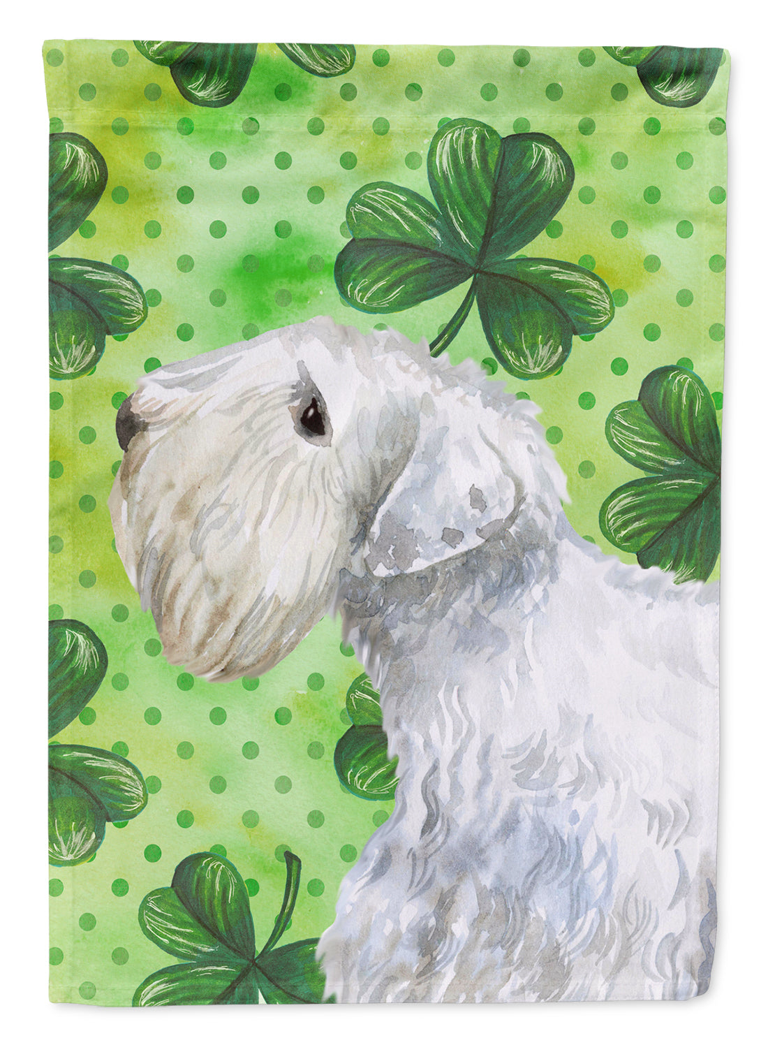 Sealyham Terrier St Patrick&#39;s Flag Garden Size BB9858GF  the-store.com.