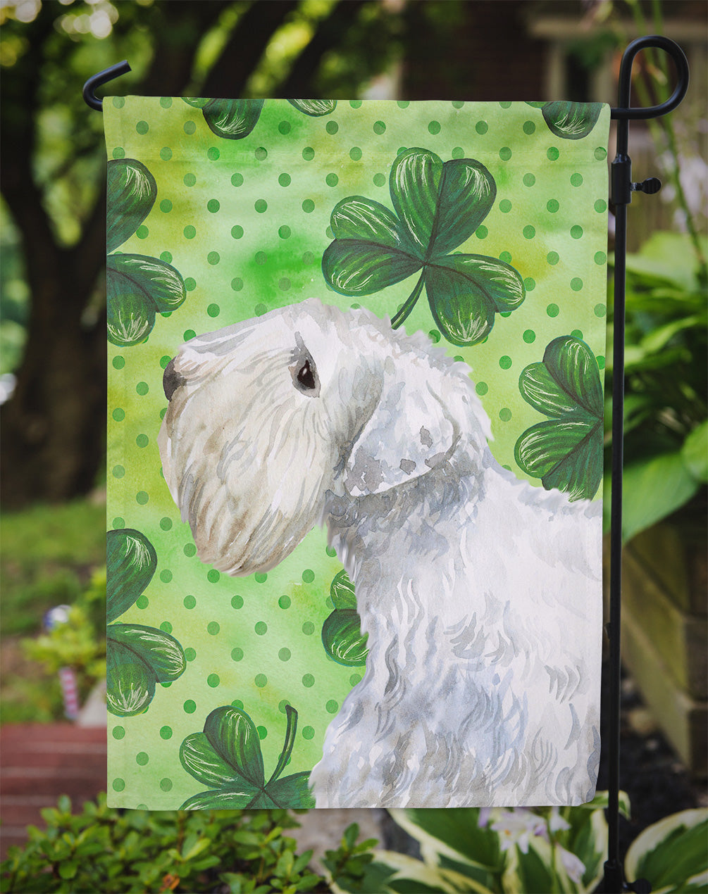 Sealyham Terrier St Patrick's Flag Garden Size BB9858GF